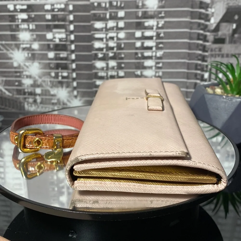 Authentic Ferragamo Wallet and Miu Miu Bracelet_14